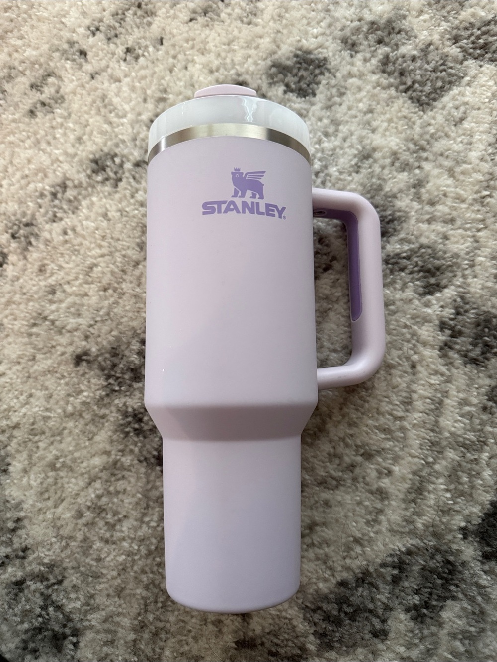 Stanley Lavender Travel Mug with Handle - Double Wall Insulated